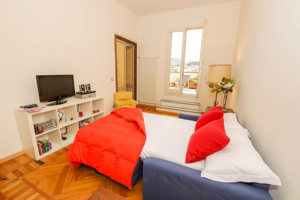 Altido Apt For 3 With Rooftop Balcony And Lovely Cityview Genua Exterior foto